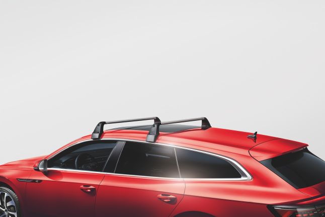 Roof bar set
