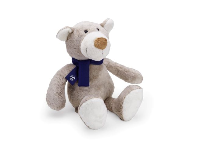 Volkswagen Collection, cuddly toy, bear, grey