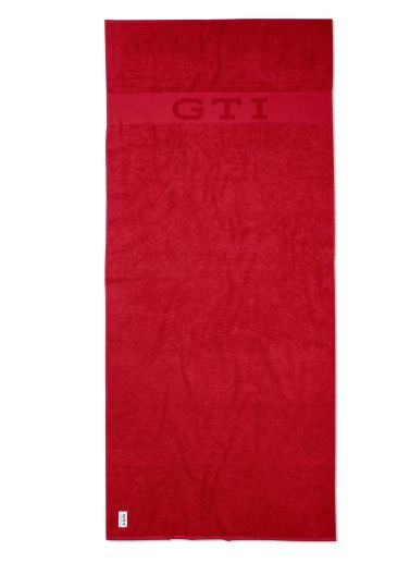 GTI Collection bath towel Red