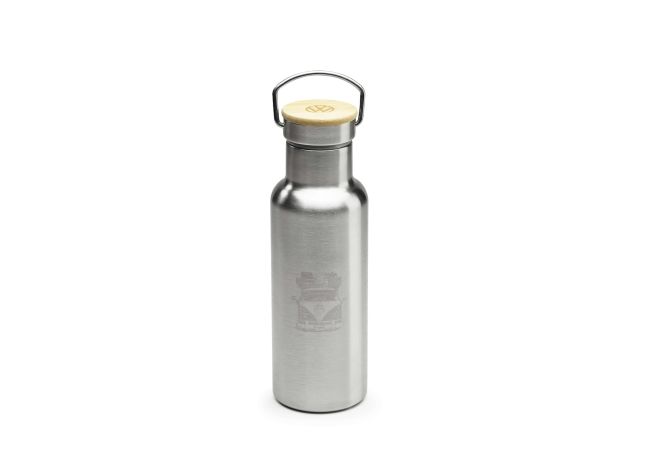 Heritage Collection, drinking bottle, stainless steel / bamboo