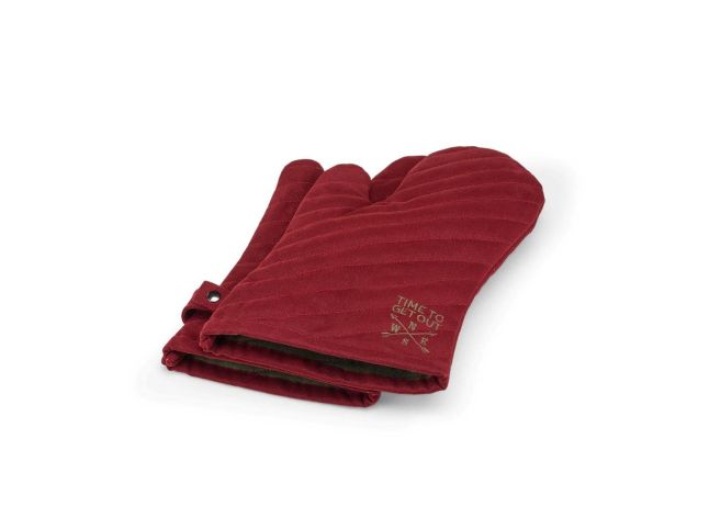 Heritage Collection, oven gloves, red