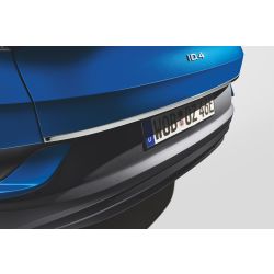 Protective strip for the tailgate, chrome look