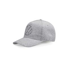 Volkswagen collection, baseball cap, grey melange, 3D VW logo