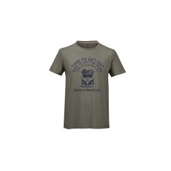 Heritage Collection T-shirt, S- XXXL, men’s, olive, T1 print,
