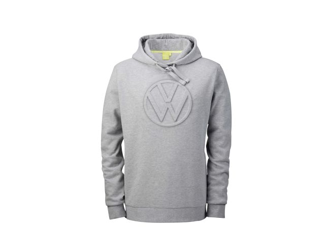 Volkswagen collection, sweatshirt, XS- XXXL, unisex, grey melange, 3D VW logo