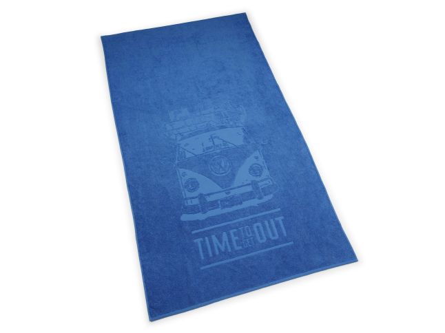 Heritage Collection, beach towel, Light blue, T1 motif
