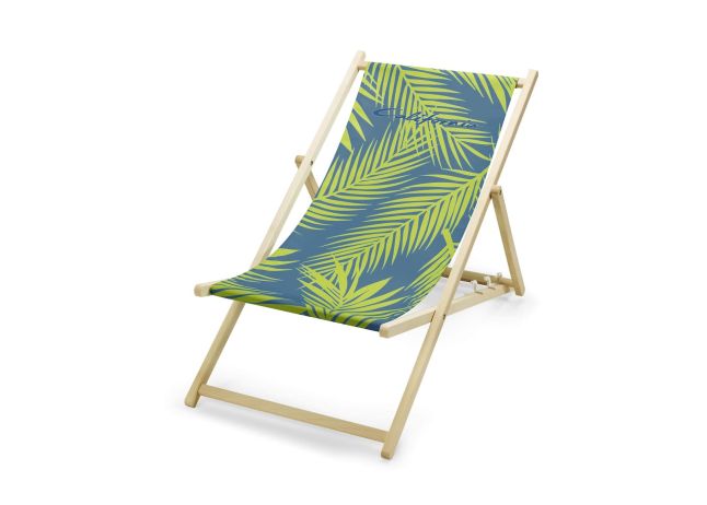 Universum California Collection, deck chair, Petrol/Turquoise