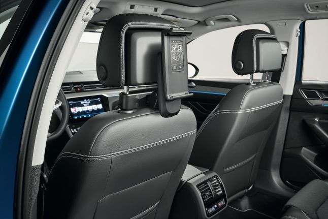 Tablet holder (travel and comfort system)
