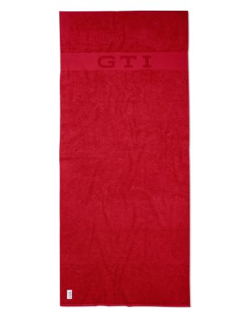 GTI Collection bath towel Red