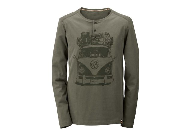 Heritage Collection, long-sleeve shirt, S- XXXL, men’s, dark olive